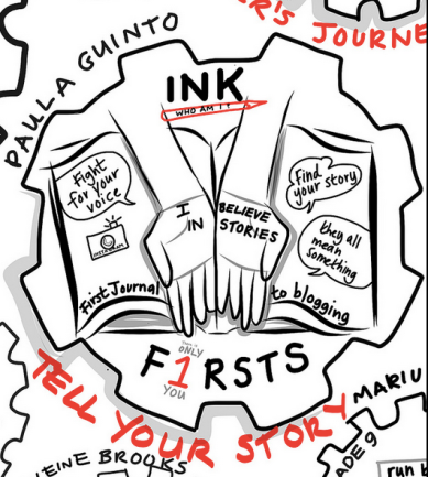 Ink - Learning 2 Talk by Paula Guinto at Learning 2 Singapore 2013, visual note by Nicki Hambleton